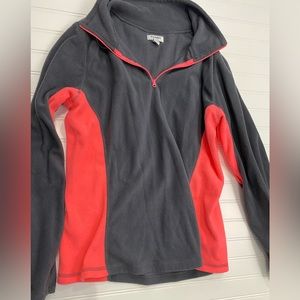 Gently Worn L Old Navy Fleece Pull Over 1/4 Zip